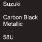 Preview: Suzuki, Carbon Black Metallic, 58U.